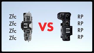 Nikon Zfc vs Canon RP // Camera Specifications and Comparison // Mirrorless cameras 2021