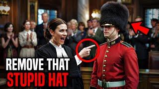 Judge Scolds Royal Guard for Wearing Bearskin Hat in Court—His Response Make the Room Stand and Clap