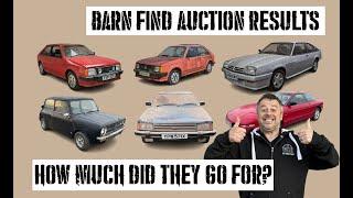 How Much Did These Six Barn Find Cars Sell For? Find out here.... #barnfind #classiccars