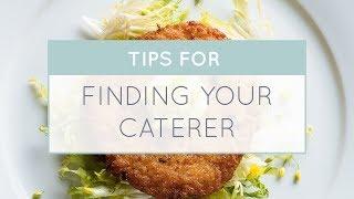 3 Tips for Finding Your Wedding Caterer from Taste of Pace