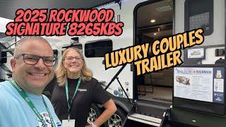 2025 Rockwood Signature 8265KBS | Luxury Couples Trailer | King Bed