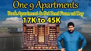 Book Apartment & Get Monthly Rent | apartments on installments | One 9 Towers in Bahria Town Karachi