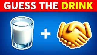 Guess the DRINK by Emoji  | Drink Emoji Quiz | Quiz Dino