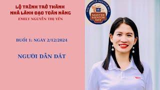 BHTĐNR BUỔI 1 PHÂN BIỆT THAO TÚNG VÀ DẪN DẮT  ĐỊNH VỊ TRỞ THÀNH NGƯỜI DẪN DẮT