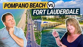 Pompano Beach vs Fort Lauderdale Florida | WATCH THIS before MOVING HERE!