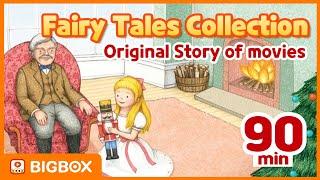 [Fairy Tales Collection 90 Minutes] 영화로 만들어진 원작 영어동화모음 | 연속듣기 | 영어원서 읽어주는 원어민 오디오북 | 영어동화책 읽어주기