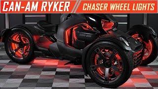 Can-Am Ryker Chaser LED Wheel Light Kit (Installation)