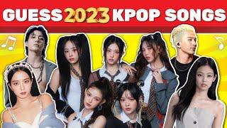 KPOP QUIZ: GUESS THE POPULAR KPOP SONGS OF 2023 