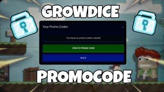 GROWDICE  PROMO CODE