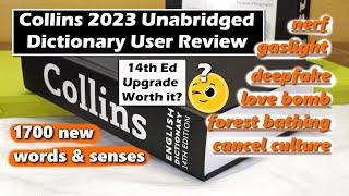 [CC] Collins 14th Edition Unabridged Dictionary Review: Quick Guide for First-Time Users