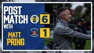 POST MATCH | Matt Pring | St Albans City Women vs Needham Market | 10th November 2024