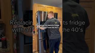 Replacing My Parents Fridge With An Old One