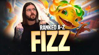 RANKED A-Z: FIZZ! LEAGUE OF LEGENDS!