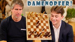 Legendäres Damenopfer! | Vincent Keymer erklärt Schach