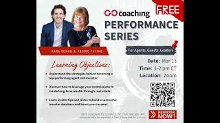 BCG Performance Series with Kara Schug and Robbie Faithe - Investing in Your Future