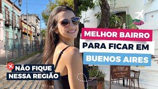 BUENOS AIRES 2024: ONDE FICAR, MELHOR BAIRRO E O MAIS PERIGOSO | HOSPEDAGEM BARATA - AIRBNB OU HOTEL