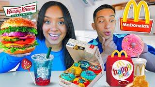 TRYING NEW SUMMER ITEMS FROM FAST FOOD RESTAURANTS! *OMG*