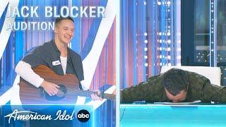 Jack Blocker's Audition Has The Crew Demanding Judges To Change Their Votes - American Idol 2024