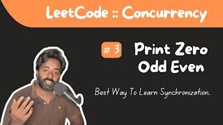 LeetCode Concurrency Print Zero Odd Even