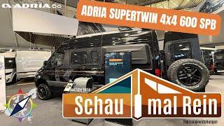 Schau mal rein!  - Unser erster Blick in den ADRIA SUPERTWIN 4x4  600 SPB 