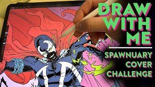 Spawnuary Cover Challenge  Draw With Me