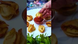 Trending recipe of Petals Samosa #foodie #recipe #recipeshorts