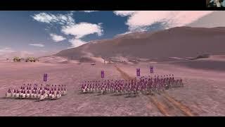 Rome Total War, historical battles, 罗马全面战争,历史战役系列;卡莱战役,罗马对阵帕提亚; 克拉苏战败,步兵无法抵御骑兵形成的局部优势1