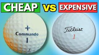 Do Premium Golf Balls Make a Difference? Cheap vs Expensive Golf Balls!