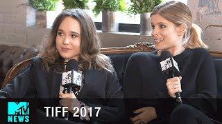 Ellen Page & Kate Mara Talk 'My Days of Mercy' Sex Scenes & More | #TIFF17 | MTV News