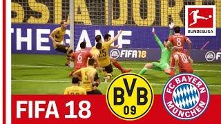 Dortmund vs. Bayern - FIFA 18 Prediction with EA Sports