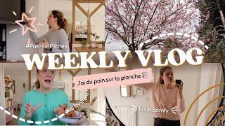 WEEKLY VLOG | J'ai du pain sur la planche 