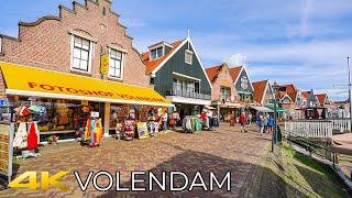 Volendam  | The Most Beautiful Dutch Fishing Village In The Netherlands  4K 60p (WITH CAPTIONS)