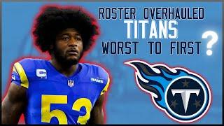 Tennessee Titans Roster Overhauled! Can They Go From Worst To First?