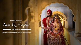 WEDDING FILM 2022 I ANITA & HARPREET I WEDDING HIGHLIGHT I LONDON I GURDWARA SINGH SABHA LONDON EAST