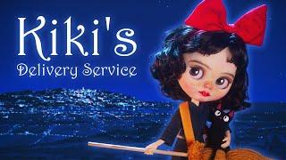 KIKI'S DELIVERY SERVICE | STUDIO GHIBLI | OOAK | BLYTHE | Custom Doll | Tutorial | Repaint