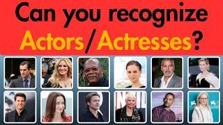 Can You Recognize these Actors and Actresses? | Famous celebrities of US and UK Quiz