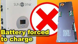 Problems with JK Inverter BMS and SunSynk (Deye) Inverter | Request Force Charge