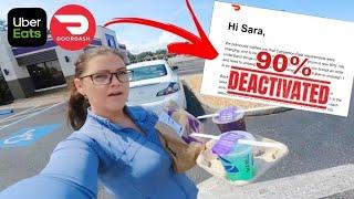 New Requirements for Deactivation!  Door Dash, Uber Eats Ride Along