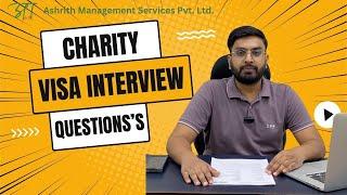 Charity Visa Interview Questions | Tier 5 Charity Worker Visa | Interview Question | UK Charity Visa