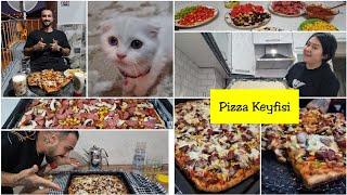 Kocamla Evde Bir Hafta Sonu Pizza Tarifi