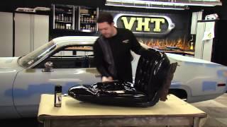 Painting Car Seats with VHT Vinyl Dye - Restoration of 1972 Plymouth Satellite Sebring Plus
