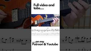 Grant Green, Rhythm Changes solo transcription, Play Along with Guitar Tab,