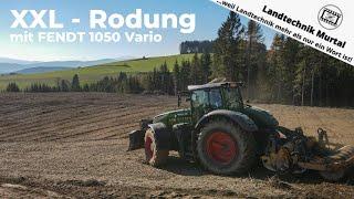 XXL-Rodung mit dem FENDT 1050 Vario: ROKO Trans | Landtechnik Murtal