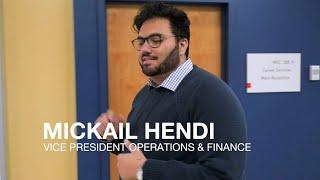 SU VP Operations & Finance - Mickail Hendi - Orientation Week 2021 Message