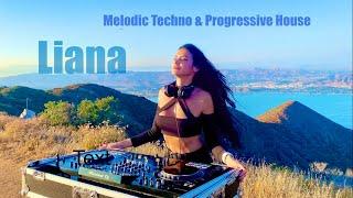 LIANA DJ Live  @ Lake Elsinore California Views 4K   Progressive House & Melodic Techno DJMIX