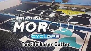 MorCUT Cyclops Textile Laser Contour Cutting Machine for Fabric Industry Cutting Solution