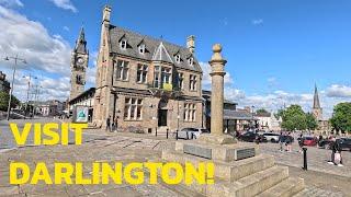 DARLINGTON Town Centre - A Walking Tour (May 2024)