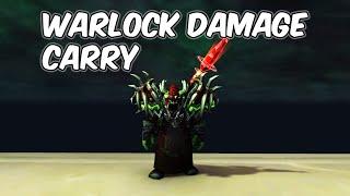 WARLOCK DAMAGE CARRY - 11.0.2 Destruction Warlock PvP - WoW The War Within