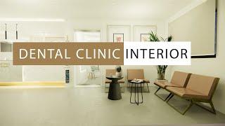 Modern Dental Clinic Interior Design | SketchUp & Enscape