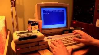 Real Commodore 64 at work and play